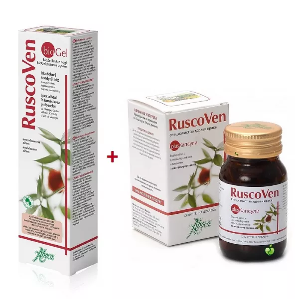 Ruscoven 50cps+Ruscoven gel 100ml (Aboca)