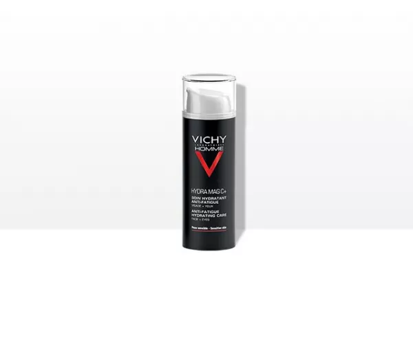 Vichy Homme Hydra Mag-C crema hidratanta si fortifianta 24h, 50ml