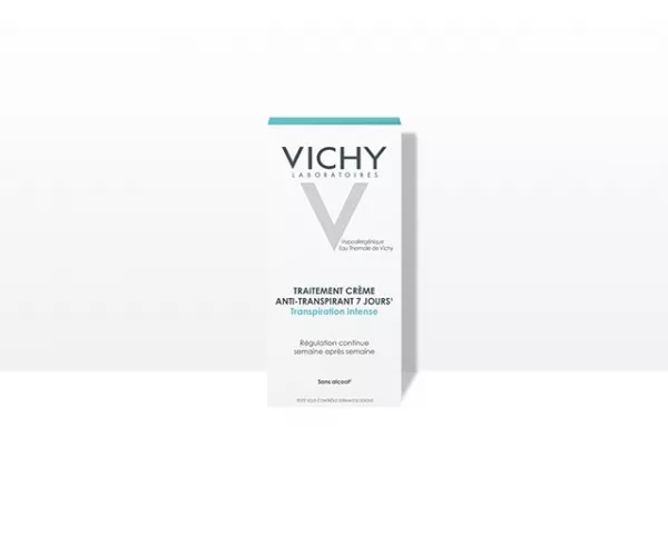Vichy Deo crema tratament cu eficacitate 7 zile (transpiratie abundenta), 30ml