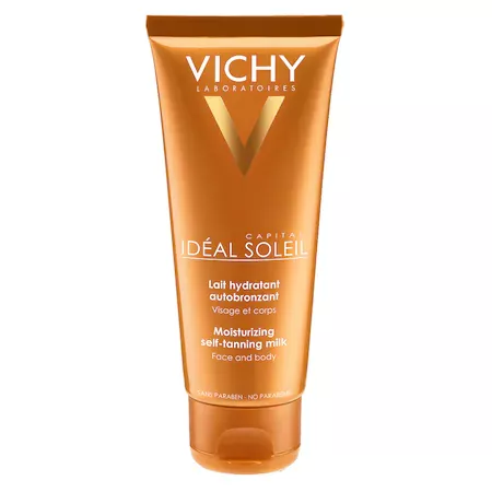 Vichy Ideal Soleil Lapte hidratant autobronzant pentru fata si corp 100ml