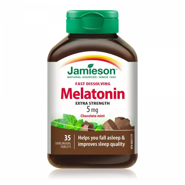 Melatonina 5 mg x 35 comprimate masticabile, Jamieson 