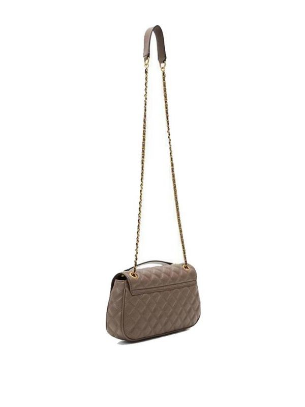 Geanta crossbody Guess Giully, HWQA8748210, taupe