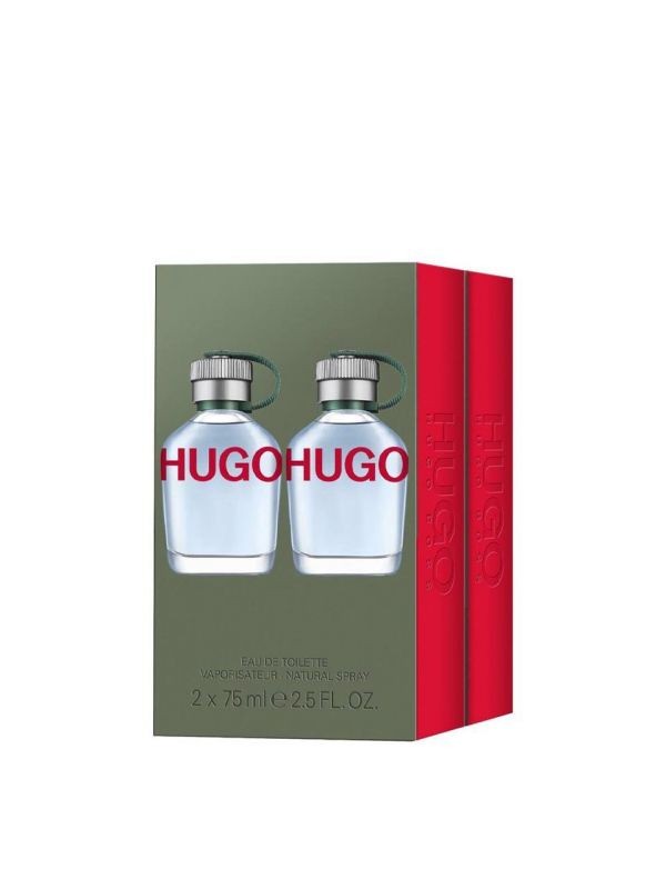 Hugo Man Eau de Toilette Duo Set 2 x 75 ml