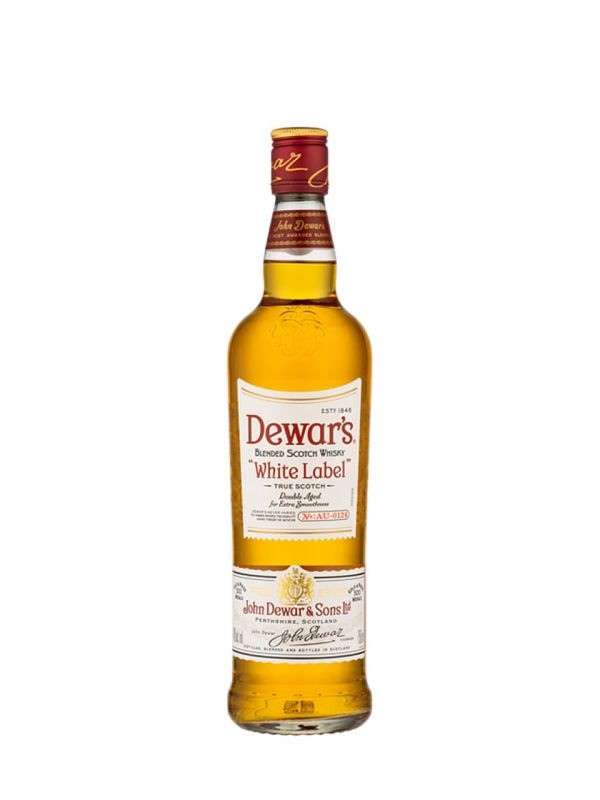 White Label Blended Scotch Whisky 40% 1 L