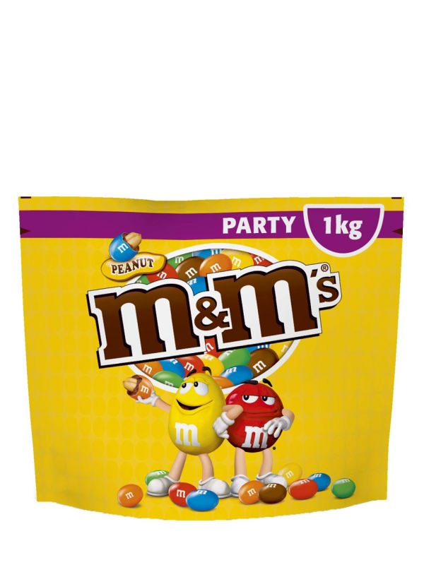 M&M's M&M's Peanut Party Pack 1000 g Travel FREE