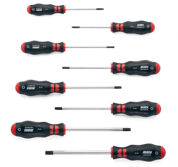 Set 8 surubelnite Zebra Torx 10-45