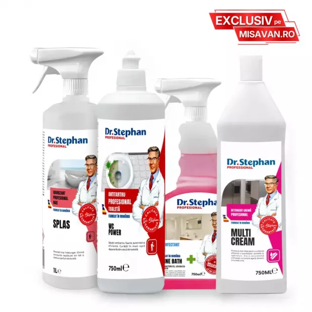 Dezinfectant baie Dr. Stephan Shine-Bath 750ml |Misavan