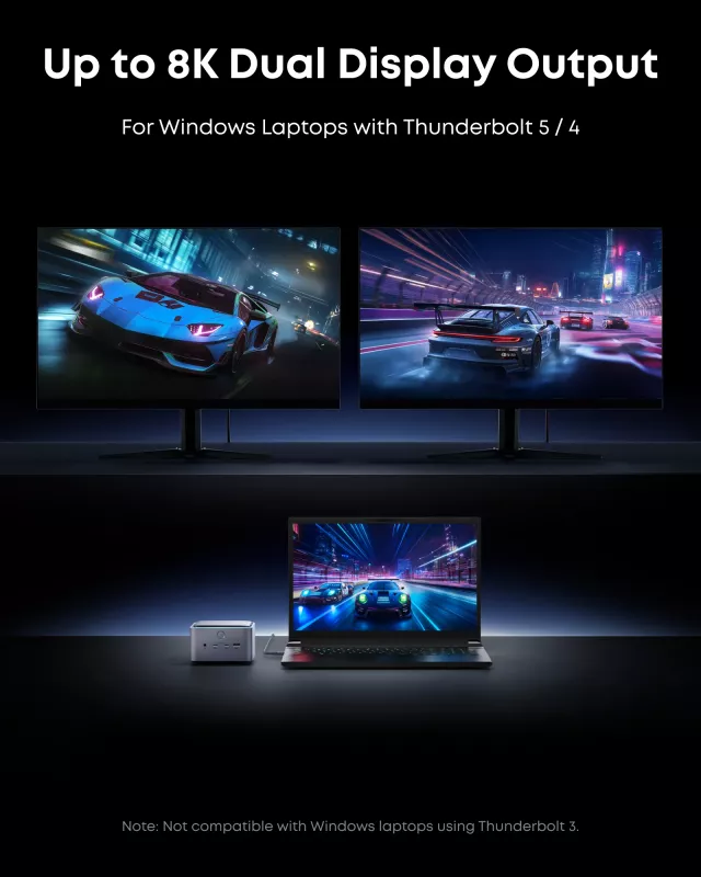 Statie Docking Anker Prime TB5 14-in-1, Thunderbolt 5 Dock,