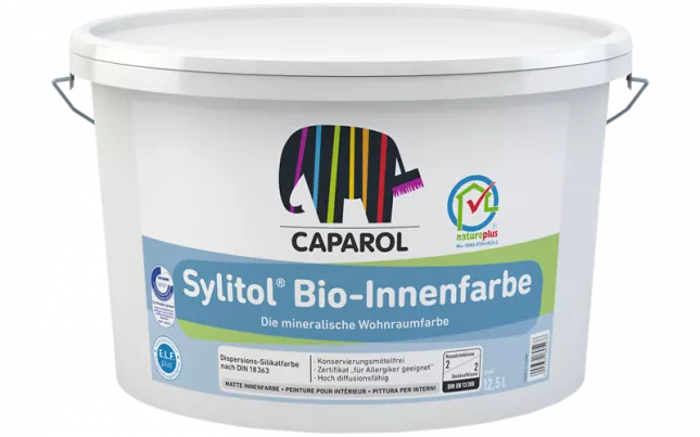 Caparol Sylitol Bio-Innefarbe - Vopsea silicatică pentru interior 12.5 l