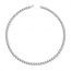 Eva Nobile necklace made of 18K white gold with pearl