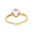 Eva Nobile ring made of 18K pink gold with quartz