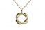 Eva Nobile chain with pendant made of 18K yellow gold