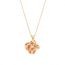 Leo Pizzo chain with pendant made of 18K rose gold with diamond