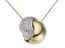 Maria Granacci chain with pendant made of 18K yellow and white gold with diamond