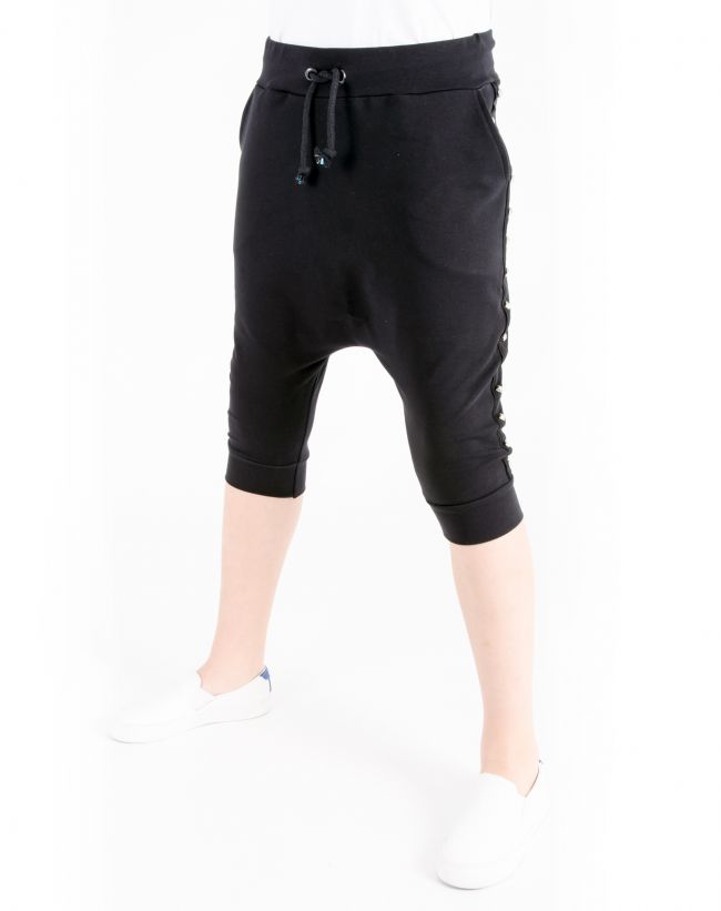 Pantaloni Scurti Pantalon Scurt Cu Tur Lasat Banda Capse 49b