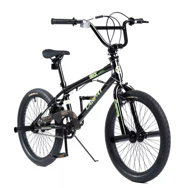 Bicicleta BMX Carpat Jumper C2017A 20", Negru/Verde 2