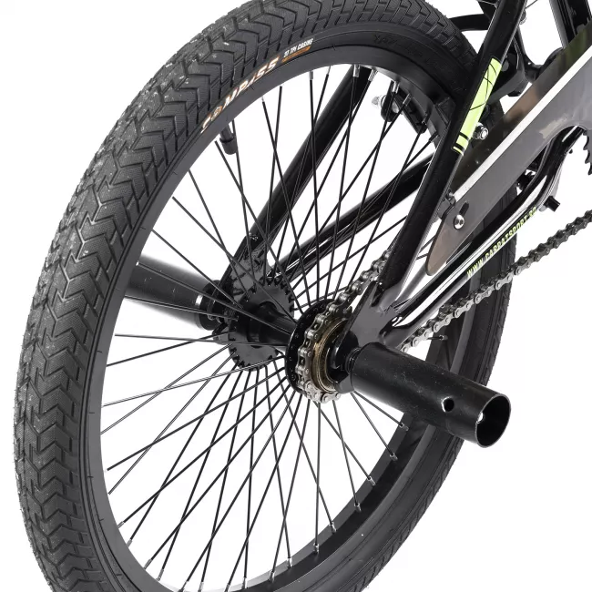 Bicicleta BMX Carpat Jumper C2017A 20", Negru/Verde 5