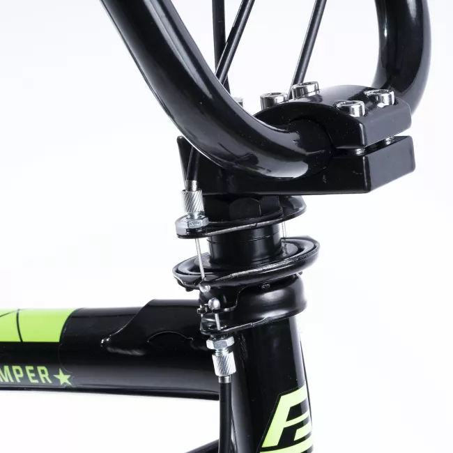 Bicicleta BMX Carpat Jumper C2017A 20", Negru/Verde 8