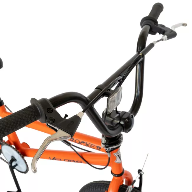 Bicicleta BMX Velors Rocker V2016A 20", Cadru Portocaliu/Negru 9