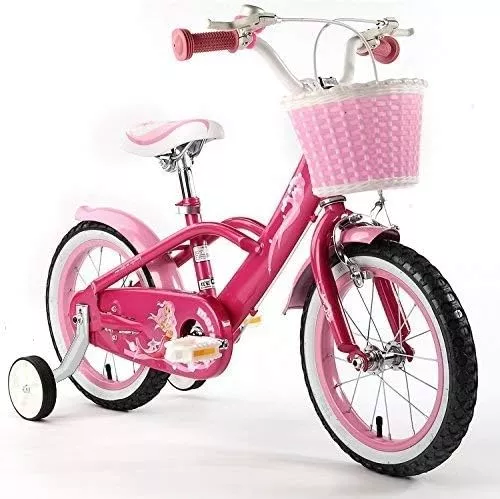 Bicicleta Copii 3-5 ani Royal Baby Mermaid 14", Roz 3