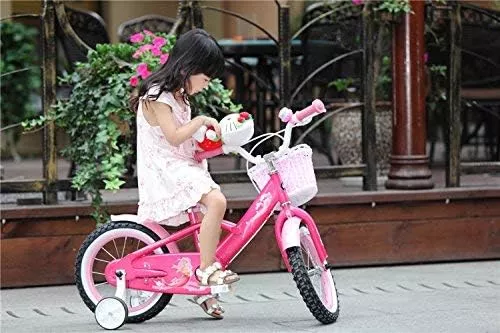 Bicicleta Copii 3-5 ani Royal Baby Mermaid 14", Roz 5