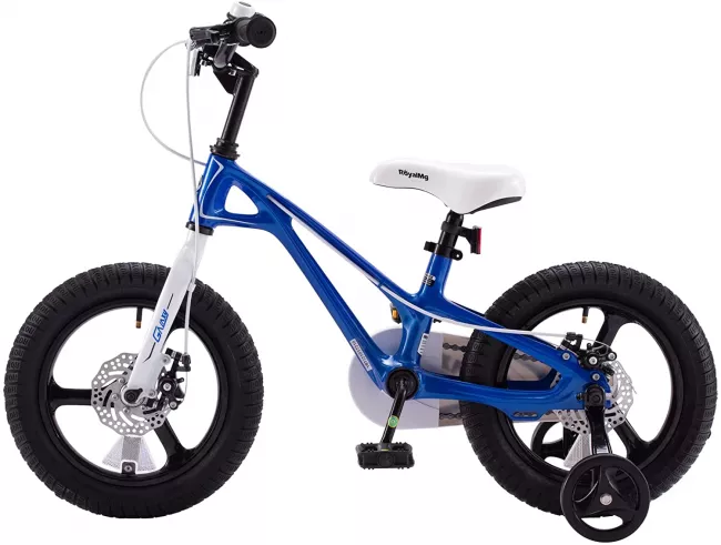 Bicicleta Copii 4-6 ani Galaxy G1601C 16", Albastru/Alb 4