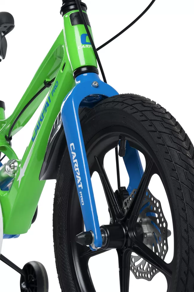 Bicicleta Copii 4-6 ani Carpat PRO C16144B 16", Verde/Albastru 6