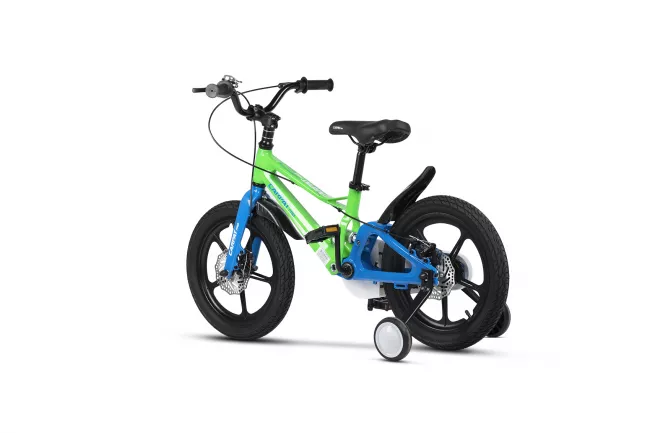 Bicicleta Copii 4-6 ani Carpat PRO C16144B 16", Verde/Albastru 3