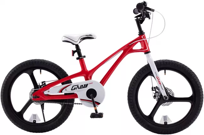 Bicicleta Copii 5-7 ani Galaxy G1801C 18", Rosu/Alb 4