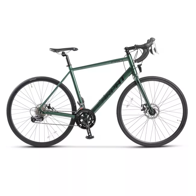 Bicicleta de Oras/Sosea Tip Semicursiera Carpat Pro C27216C 28", Verde/Negru 1