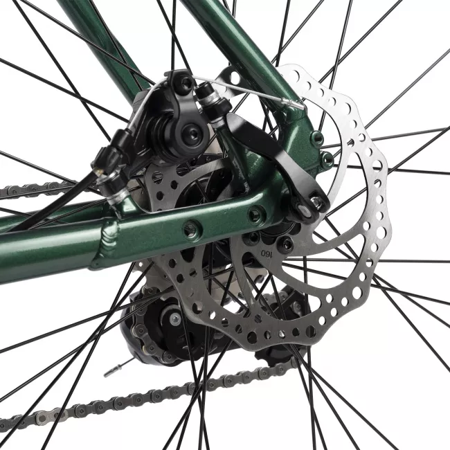 Bicicleta de Oras/Sosea Tip Semicursiera Carpat Pro C27216C 28", Verde/Negru 10