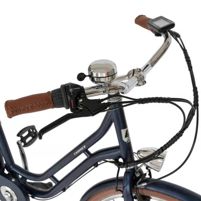 Bicicleta Electrica City (E-Bike) Carpat C281CE 28", Bleu/Maro - RESIGILATA 7