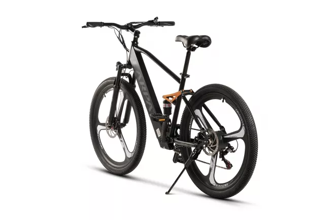 Bicicleta Electrica (E-Bike) MTB Carpat Knight C26519E 26", Negru/Gri 3