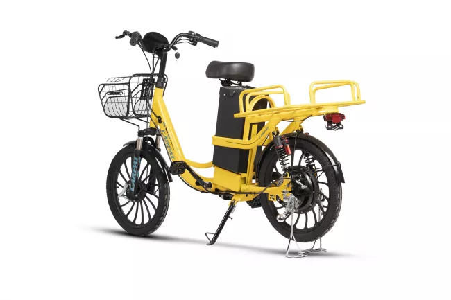 Bicicleta Full-Electrica (E-Bike) Carpat E-Delivery C20314E 20", Galben 3