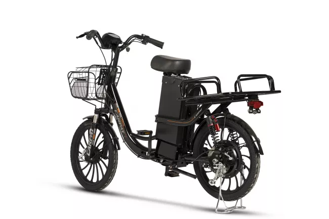 Bicicleta Full-Electrica (E-Bike) Carpat E-Delivery C20314E 20", Negru 3