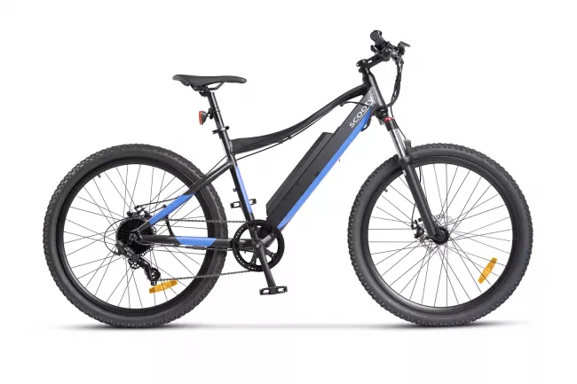 Bicicleta Electrica MTB (E-Bike) SCOOTY EM-500 PRO 27.5", Negru/Albastru 1