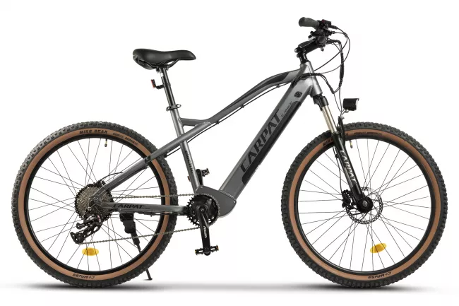 Bicicleta Electrica MTB Hidraulica (E-Bike) Carpat C275H7E 27.5", Gri/Negru 1