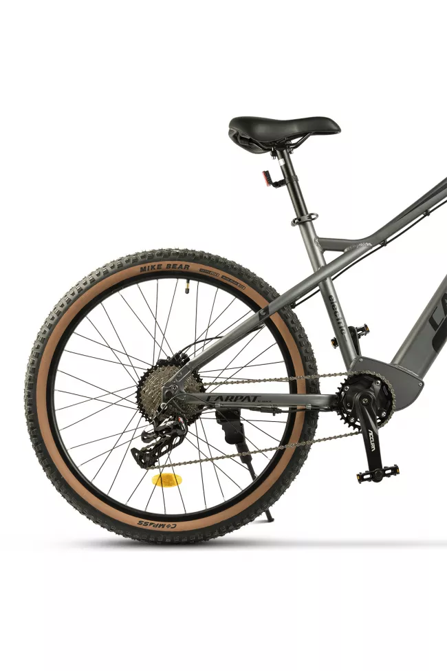 Bicicleta Electrica MTB Hidraulica (E-Bike) Carpat C275H7E 27.5", Gri/Negru 4