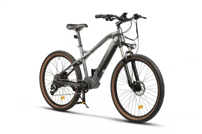 Bicicleta Electrica MTB Hidraulica (E-Bike) Carpat C275H7E 27.5", Gri/Negru 2