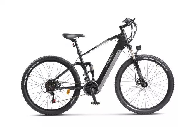 Bicicleta Electrica MTB-FS (E-Bike) CARPAT C275M17E 27.5", Negru 1