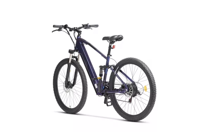 Bicicleta Electrica MTB-FS (E-Bike) CARPAT C275M17E 27.5", Albastru Cameleon 3