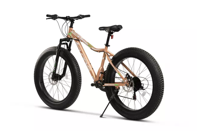 Bicicleta Fat-Bike Velors Mars V2605G 26", Maro/Argintiu 3