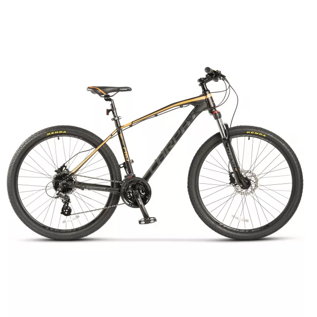 Bicicleta MTB-HT Carpat PRO C27225H 27.5", Negru/Portocaliu 1