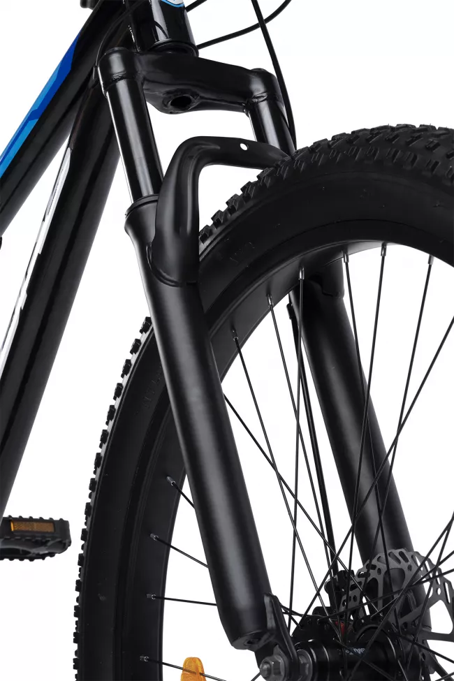Bicicleta MTB-Full Suspension Fat Bike Velors Innovation V27304A 27.5", Negru/Alb/Portocaliu 6