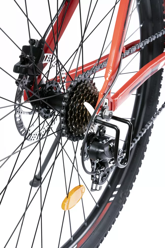 Bicicleta MTB Hidraulica X-Fact Atlas 2999H 29", Rosu/Negru 6
