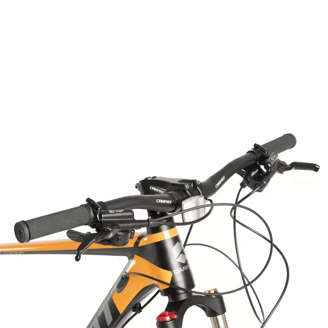Bicicleta MTB-HT Carpat PRO C26227H LIMITED EDITION 26", Negru/Portocaliu 3