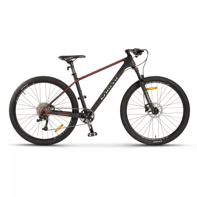 Bicicleta MTB-HT Carpat PRO CARBON C275C 27.5", Gri/Rosu 1