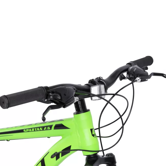 Bicicleta MTB-HT Carpat SPARTAN C26581A 26", Verde/Negru 7
