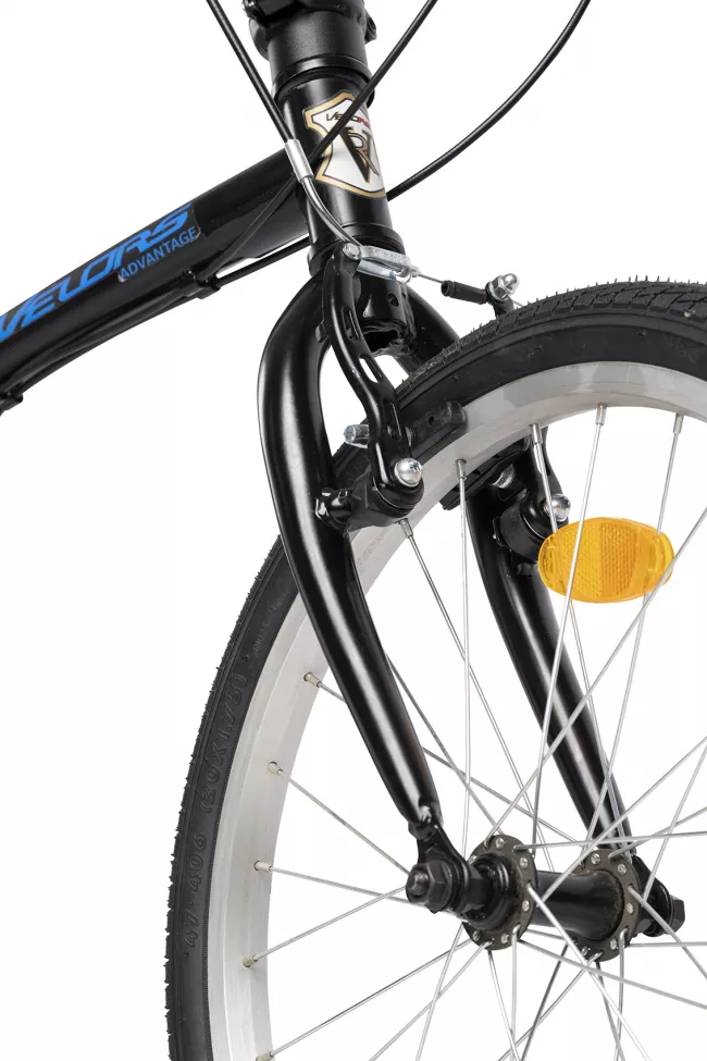 Bicicleta Pliabila Velors Advantage V2052A 20", Negru/Albastru 11