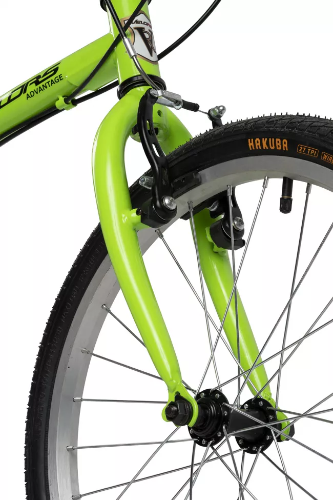 Bicicleta Pliabila Velors Advantage V2052A 20", Verde/Negru 6